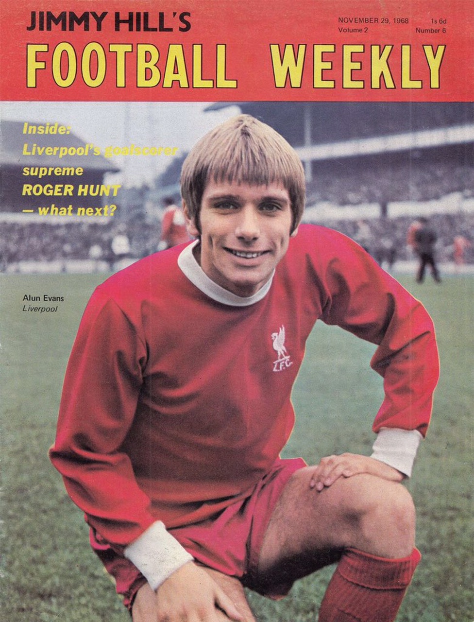 Football Weekly cover - November 1969